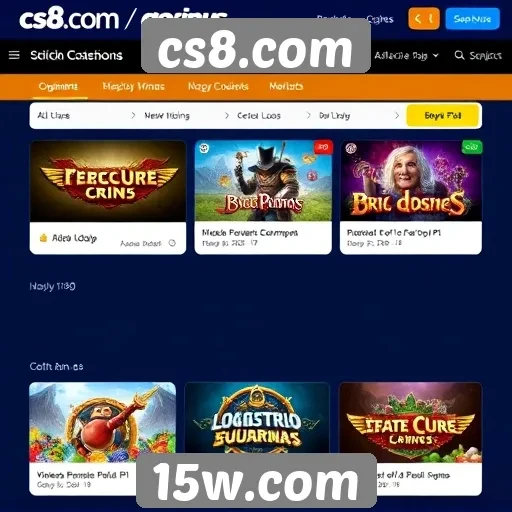 Análise das principais características do cs8.com